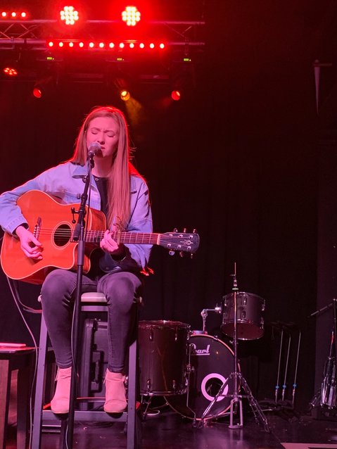 Philadelphia native Callie Prince plays a set in Nashville. The 20-year-old budding musician is set to release her first independent music video later this week.