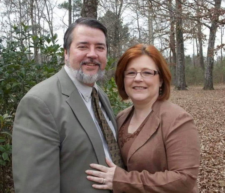 The Rev. Hubert Yates and his wife Tracey.