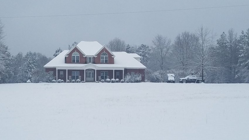 Todd and Christy Winstead’s home in the Waldo community.