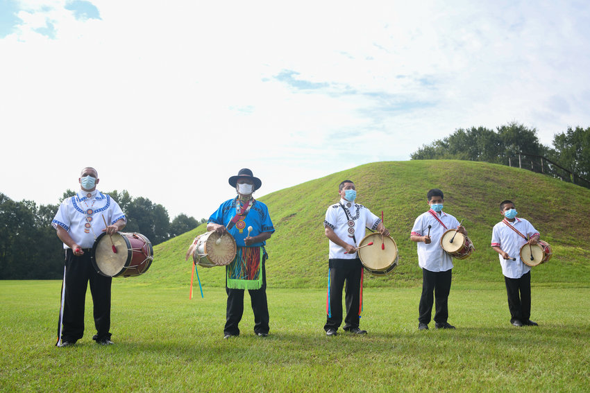 Members of the Mississippi Band of Choctaw Indians prepare to celebrate Nanih Waiya Day this Thursday and Friday. The Tribe has observed Nanih Waiya Day since 2008 when they regained ownership of the mound and cave.