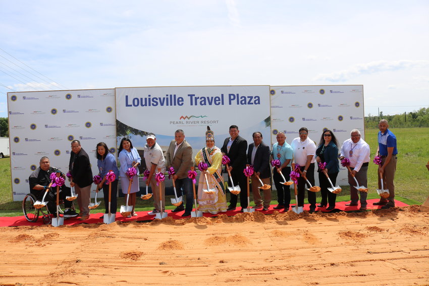 In addition to Tribal dignitaries, representatives from the City of Louisville, Governor Tate Reeves’ office, and Congressman Michael Guest’s office were in attendance.