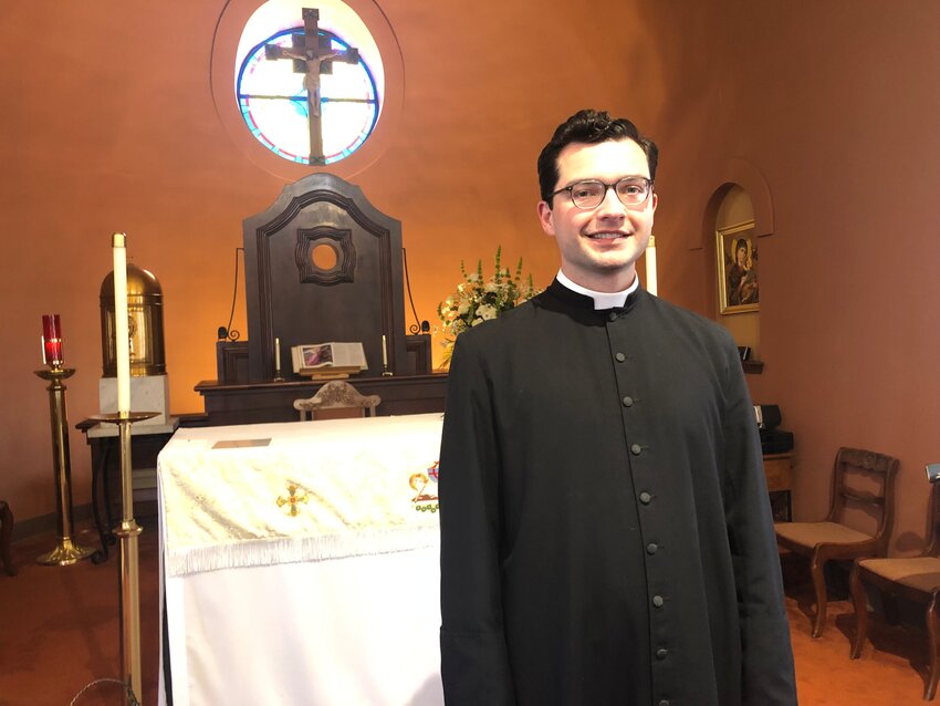 Tristan Stovall is to be ordained to the Holy Order of Deacon on Saturday in Jackson.