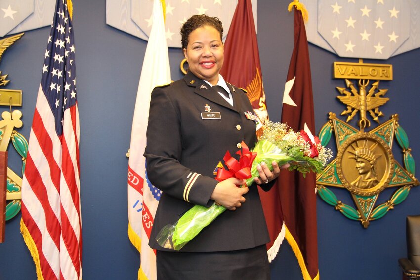 La’Shonia Rush White was recently promoted to the rank of colonel in the United States Army.